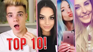 Die TOP 10 schönsten YOUTUBERINNEN! 🔥