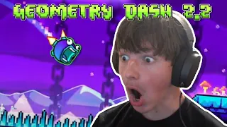 Geometry Dash 2.2 SNEAK PEEK (Reaction + ANALYSIS!)