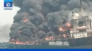 Oil Vessel With 10 Persons On Board Explodes In Delta State