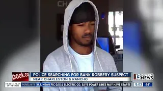 Police looking for bank robber