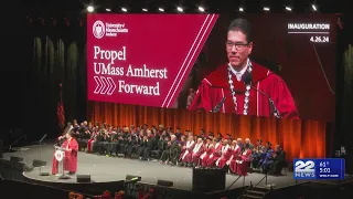 Chancellor Javier Reyes inauguration held at UMass Amherst