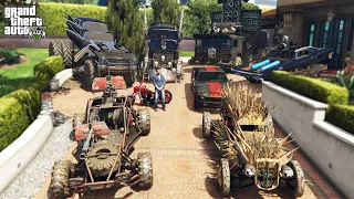 GTA 5 - Stealing MADMAX Vehicles with Michael! (Real Life Cars #91)