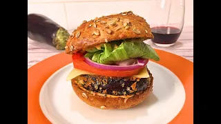 Best Eggplant & Mushroom Veggie Burgers Recipe 🍆🍔 - Episode 835
