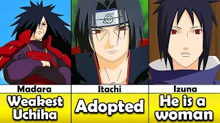 Shocking Uchiha Clan Every Fan MUST Know  | Naruto Comparisons