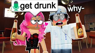 Roblox 17+ VOICE CHAT.. But everyone’s DRUNK