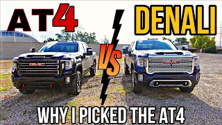 2023 GMC Sierra 2500 & 3500 AT4 VS Denali // Which Is The Better Buy?