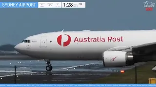 🔴 LIVE - FIRST Qantas Freight A330 Delivery! -  Plane Spotting @ Sydney Airport w/Kurt + ATC! 🔴