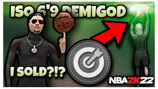 SO I TOOK MY CURRY SLIDING 6'9 ISO DEMIGOD TO THE PARK...THIS IS HOW IT WENT ON! | NBA 2K22 NEXT GEN