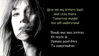 L'un part l'autre reste - Charlotte Gainsbourg (One goes the other stays + English lyrics)