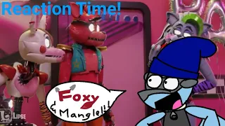 (FOXY and Mangle are HERE) Aura reacts to: MANGLE AND FOXY ARRIVE AT PIZZAPLEX!