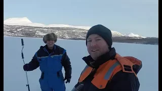 Ice Fishing Arctic circle