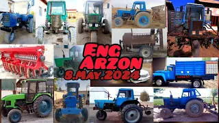 Eng Arzon Traktor 8.May.2024 Belarus Mtz Ttz T28 Volga Zil-130 Agrigatla Seyelka Turbo kombayin.