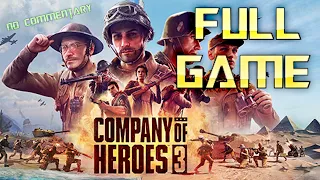 Company of Heroes 3 | Full Game Walkthrough | No Commentary