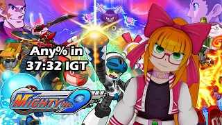 Mighty no 9 Hard% in 37:32 IGT