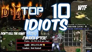 The Top 10 Idiots of Diablo 2