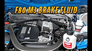 F80 Brake Fluid Change | First Time Brake Maintenance Part 2 (mistakes were made!)