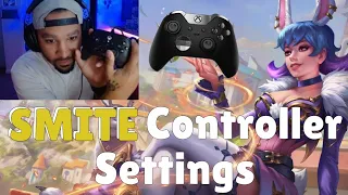 These Are The BEST Controller SETTINGS For Me In SMITE - Console Controller Settings Recommendations