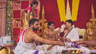 Sai Avyay's Upanayanam @Iskcon hyderabad