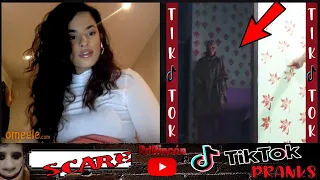 TikTok JUMPSCARE PRANKS OMEGLE I Dando sustos con videos de TikTok en Omegle/ Chatroulette