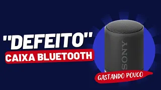 Caixa bluetooth Sony Srs xb10 som distorcido como abrir/ como consertar/ reparo/ reparar