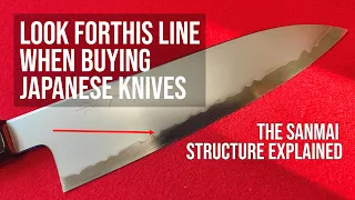 The Secret Line to Look For When Buying a Japanese Kitchen Knife