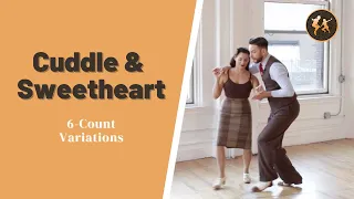 Michael & Evita teach Cuddle and Sweetheart Variations | Lindy Hop