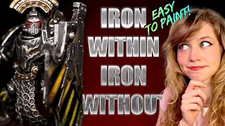 How to Paint Iron Warriors: EASY GRIMDARK