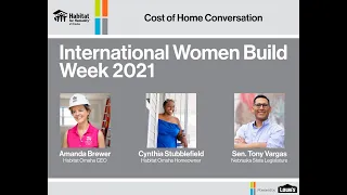 Cost of Home Conversation Women Build 2021