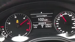 Audi A6 4G 3.0 TDI quattro S- tronic Stage 1 (265ps/500nm) 0-100 0-140 Launch Control