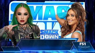 WWE Smackdown| Shotzi vs Aliyah
