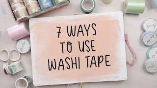 7 Washi Tape Ideen für dein Bullet Journal