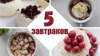 САМЫЕ БЫСТРЫЕ ЗАВТРАКИ за 3 МИНУТЫ/  ЗАВТРАК В МИКРОВОЛНОВКЕ