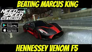 NFS: No Limits | Beating Marcus King with Hennessy Venom F5
