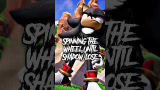 | Spinning the wheel until Shadow lose | #shorts #sonicthehedgehog