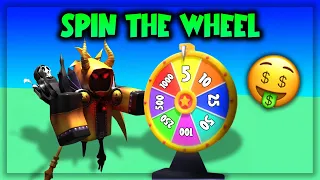 So I played spin the wheel🤑 in Pls Donate..