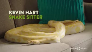 Kevin Hart Deals with a Snake on His Couch - "The Secret Life of Pets"