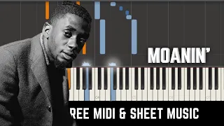 Bobby Timmons - Moanin' | Piano Tutorial [FREE MIDI & SHEET MUSIC]