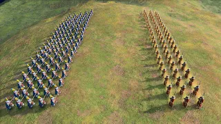 100 Janissary vs. 60 Streltsy - Age of Empires 4