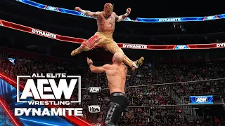 Claudio Castagnoli & Rey Fenix pushed the limits in this Double Jeopardy match |AEW Dynamite 5/10/23