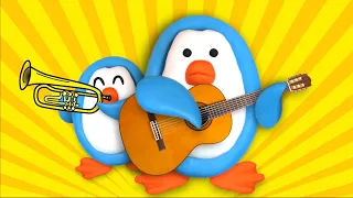 Musical instruments and their sounds. Educational video