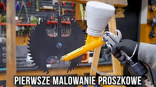 Malowanie proszkowe w garażu i cięcie laserem 30w Acmer P2 - Fox Corner