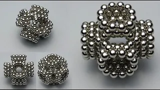 Bored at home? Build this 6-Way Tube Connector Magnetic Ball Creation