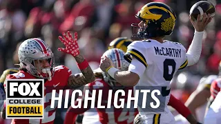 No. 3 Michigan vs. No. 2 Ohio State Highlights | CFB on FOX
