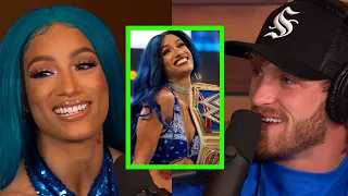 SASHA BANKS KNEW SHE WOULD BE A WWE SUPERSTAR AT 10 YEARS OLD