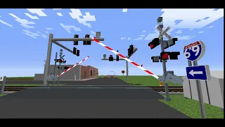 Immersive Railroading | Railroad Crossing Tests | Minecraft