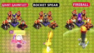 3x Max Heroes New Abilities vs All Max TH-16 Defense  |Clash of Clans 🔥