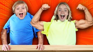 Not My Arms Challenge! Kade Vs Jazzy!