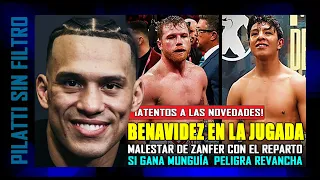 ¡OMG! Benavidez patearía la mesa de Canelo-Munguía y Beltrán furioso con reparto de dinero