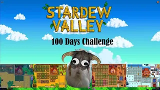 I played 100 days of Stardew Valley