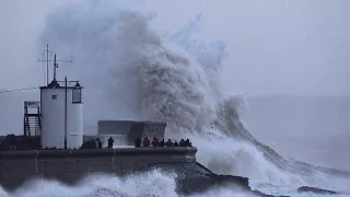 Storm Eleanor lashes Ireland, UK and France